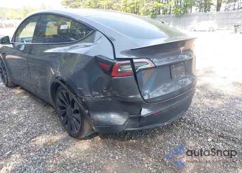 2022 Tesla Model Y Performance Dual Motor All-Wheel Drive from USA, damaged, VIN 7SAYGDEF9NF506523